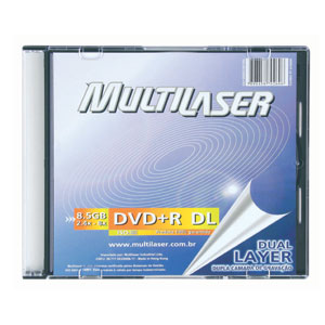 DVD+R 4.7Gb 8x MULTILASER